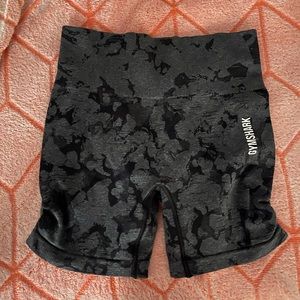 Gymshark camo biker shorts